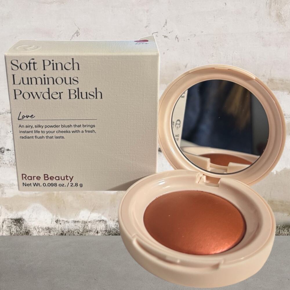 Rare Beauty Soft Pinch Luminous Powder Blush in Love NIB